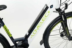 Rower elektryczny - akumulator wewnątrz ramy