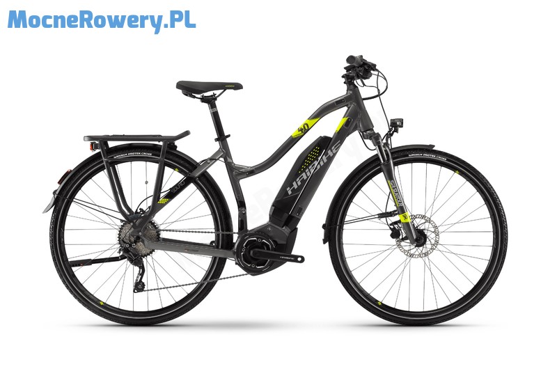 Haibike SDURO Trekking 40 - trekkingowy rower elektryczny - low step