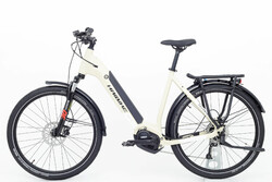 Rower elektryczny unisex rama jednorurowa