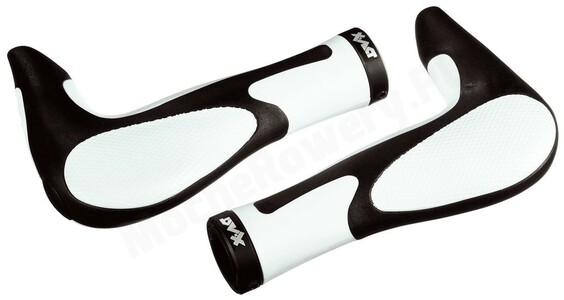 XLC AKSB 09 - chwyty ergonomiczne czarny biały