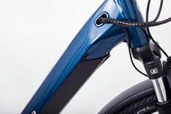 Rower elektryczny - akumulator wewnątrz ramy