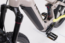 Rower elektryczny - akumulator wewnątrz ramy