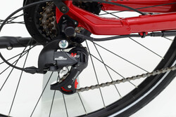 Przerzutka tylna w rowerze elektrycznym