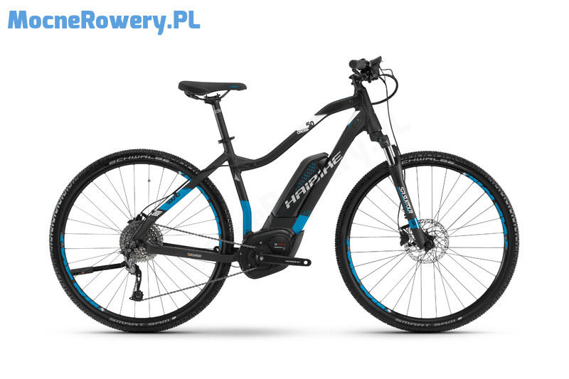 Haibike SDURO Cross 5.0 - damski, elektryczny rower trekkingowy