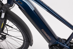 Rower elektryczny - akumulator wewnątrz ramy