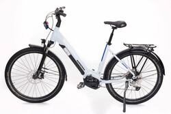 Rower elektryczny unisex rama jednorurowa