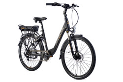 Rower elektryczny unisex rama jednorurowa
