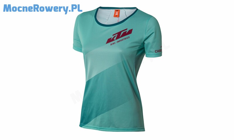 KTM Lady Character Jersey Shortsleeve vital blue