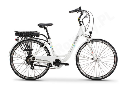Ecobike City L White 28" 17 cali 350W
