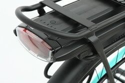 Rower elektryczny - akumulator na bagażniku