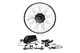 Ecobike 500W / 12,8Ah / 26-29" - zestaw elektryczny tył (rama)