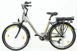 Rower elektryczny unisex rama jednorurowa