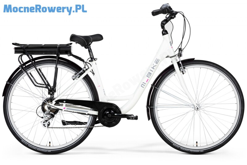 M bike M Bike e CITY 728 white