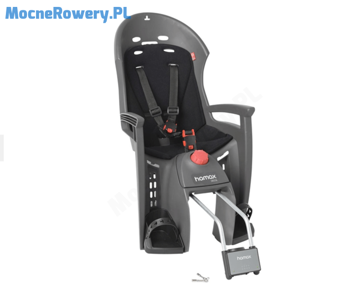 Hamax Siesta siode ko fotelik rowerowy dla dzieci