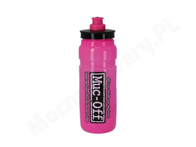 Muc-Off Pink Custom Fly - bidon rowerowy 550 ml