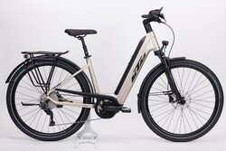 Rower elektryczny unisex rama jednorurowa