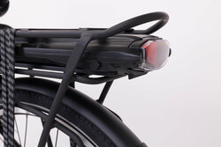 Rower elektryczny - akumulator na bagażniku