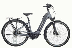 Rower elektryczny unisex rama jednorurowa