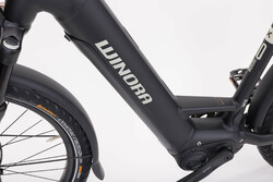 Rower elektryczny - akumulator wewnątrz ramy