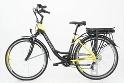 Rower elektryczny unisex rama jednorurowa