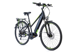 Rower elektryczny unisex rama jednorurowa