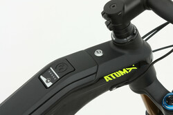 Rower elektryczny z akumulatorem wewnątrz ramy