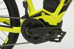 silnik centralny w rowerze elektrycznym