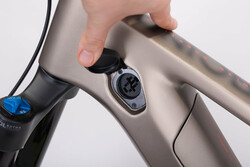 Rower elektryczny - akumulator wewnątrz ramy