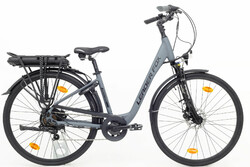 Rower elektryczny unisex rama jednorurowa