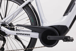 silnik centralny w rowerze elektrycznym