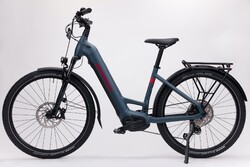 Rower elektryczny unisex rama jednorurowa