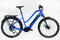 Haibike Trekking 4 mid blue trekkingowy rower elektryczny 14