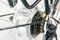 silnik tylny w rowerze