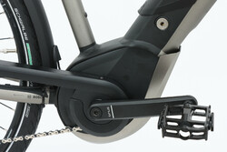 silnik centralny w rowerze elektrycznym