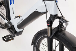 Rower elektryczny - akumulator wewnątrz ramy