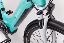 Rower elektryczny - akumulator wewnątrz ramy