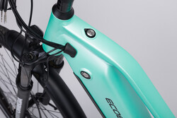 Rower elektryczny - akumulator wewnątrz ramy