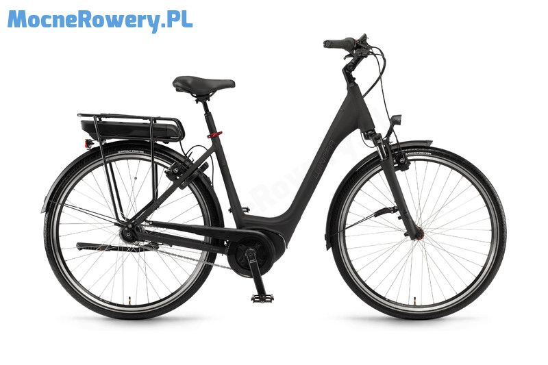 Winora Sinus Tria N7f GT - rower elektryczny w kolorze czarnym