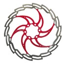 XLC BR-X02 tarcza hamulcowa czerwona 180 mm