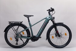 Haibike Trekking 5 High olive trekkingowy rower elektryczny ebike 13