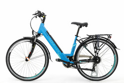 Rower elektryczny unisex rama jednorurowa