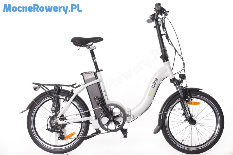 Ecobike Even White skladany rower elektryczny